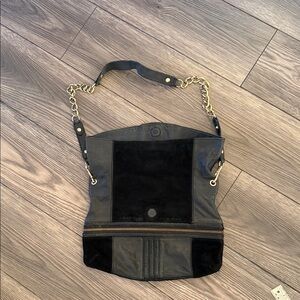 Steven by Steve Madden Snake Charmer Zip Messenger Bag